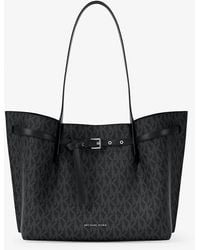 MICHAEL Michael Kors - Mk Grand Cabas Emilia À Logo Signature - Lyst