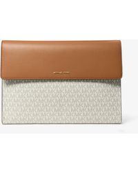MICHAEL Michael Kors - Mk Jet Set Signature Logo Laptop Case - Lyst