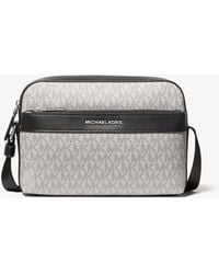 Michael Kors - Mk Jet Set Logo Crossbody Bag - Lyst