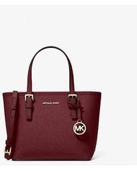 Michael Kors - Jet Set Travel Extra-small Saffiano Leather Top-zip Tote Bag - Lyst