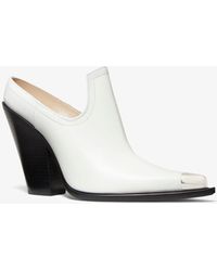 brina leather mule