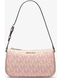 Michael Kors Outlet - Mk Pochette Jet Set Media Con Logo - Lyst