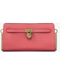 MICHAEL Michael Kors - Mk Hamilton Moderne Extra-Small Leather Convertible Crossbody Bag - Lyst