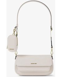 Michael Kors - Jet Set Travel Small Pebbled Leather Crossbody Bag With Pouch - Lyst