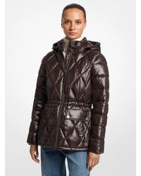Michael Kors - Michael Kors Packable Quilted Puffer Jacket - Lyst