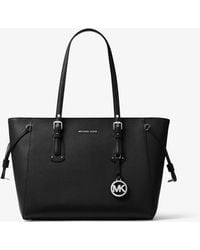 Michael Kors - Voyager Leather Tote Bag - Lyst