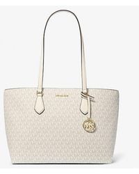 Michael Kors - Sheila Large Signature Logo Tote Bag - Lyst