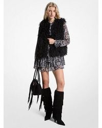 MICHAEL Michael Kors - Faux Fur Vest - Lyst