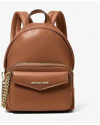 Michael Kors - Maisie Extra-small Pebbled Leather 2-in-1 Backpack - Lyst