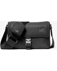 Michael Kors - Mk Eli Nylon Messenger Bag With Zip Pouch - Lyst