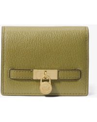 MICHAEL Michael Kors - Mk Hamilton Moderne Small Leather Wallet - Lyst