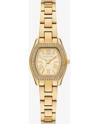 Michael Kors - Mk Petite Chelsea Pavé-Tone Watch - Lyst