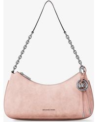 Michael Kors - Mk Nolita Medium Nubuck Chain Pochette - Lyst