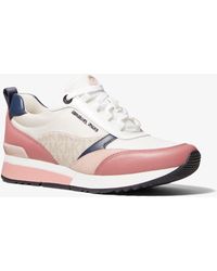 Michael Kors Allie Trainer Sneakers for Women - Up to 52% off | Lyst