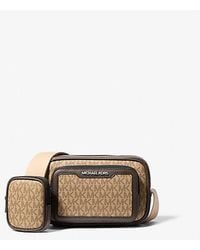 Michael Kors - Cooper Signature Logo Camera Crossbody Bag With Pouch - Lyst