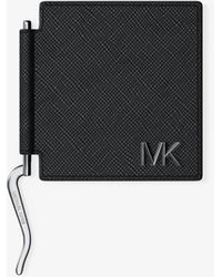 Michael Kors - Mk Porte-Cartes Edison En Cuir Résistant Aux Rayures Avec Pince À Billets - Lyst