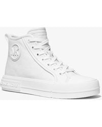 MICHAEL Michael Kors - Hi-Top-Sneaker Evy Aus Canvas - Lyst