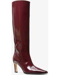 MICHAEL Michael Kors - Darrah Patent Leather Boot - Lyst