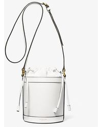 Michael Kors - Audrey Medium Leather Bucket Bag - Lyst