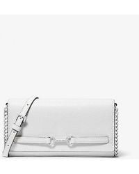 Michael Kors - Carson Large Pebbled Leather Convertible Crossbody Bag - Lyst