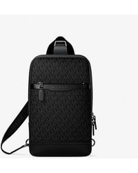 Michael Kors - Mk Hudson Signature Logo Travel Sling Pack - Lyst