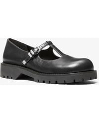 MICHAEL Michael Kors - Mk Darrington Leather Mary Jane Loafer - Lyst