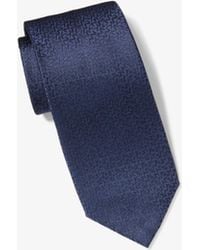 Michael Kors - Mk Graphic Logo Silk Tie - Lyst