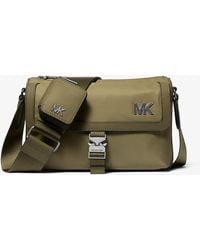 Michael Kors - Mk Eli Nylon Messenger Bag With Zip Pouch - Lyst