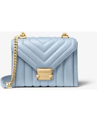 michael kors whitney large petal quilted leather convertible shoulder bag