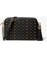 ginny medium pebbled leather crossbody