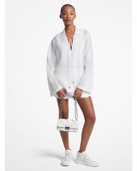 MICHAEL Michael Kors - Mk Top A Tunica Con Colletto - Lyst