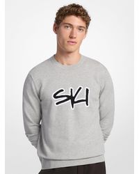 Michael Kors - Mk Pullover Con Motivo Sciatore - Lyst