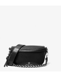 Michael Kors - Mk Slater Extra-Small Pebbled Leather Sling Pack - Lyst