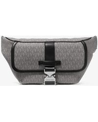 Michael Kors - Mk Sac Ceinture Hudson À Logo Signature - Lyst