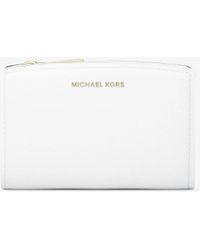 MICHAEL Michael Kors - Mk Bryant Medium Pebbled Leather Wallet - Lyst