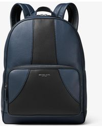 Michael Kors Zaino Bryant Medio In Pelle Martellata Rètro - Nero