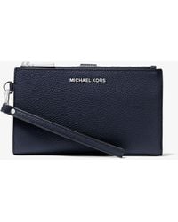 Michael Kors - Mk Adele Leather Smartphone Wallet - Lyst