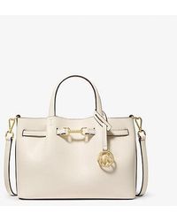Michael Kors - Carson Small Pebbled Leather Satchel - Lyst