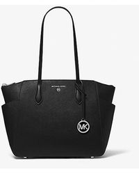 Michael Kors - Mk Marilyn Medium Saffiano Leather Tote Bag - Lyst