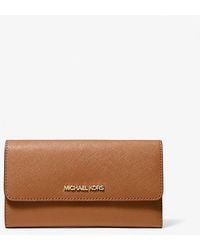 Michael Kors - Long Leather Wallet 35S8Gtvf7L - Lyst