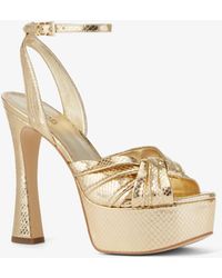 michael kors sandals high heels