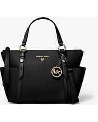 Michael Kors - Sullivan Small Saffiano Leather Top-Zip Tote Bag - Lyst
