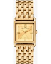 Michael Kors - Petite Georgie-Tone Watch - Lyst