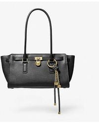 Michael Kors - Mk Hamilton Moderne Small Leather Satchel - Lyst