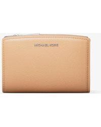 MICHAEL Michael Kors - Mk Bryant Medium Pebbled Leather Wallet - Lyst