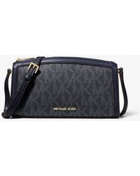 Michael Kors Outlet - Mk Borsa A Tracolla Jet Set Media Con Logo - Lyst