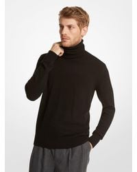 Michael Kors - Jersey de cuello vuelto de cachemir - Lyst