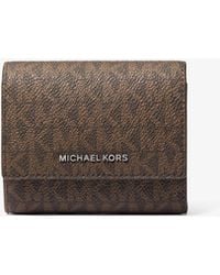 Michael Kors - Hudson Signature Logo Wallet - Lyst