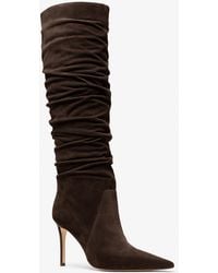 MICHAEL Michael Kors - Mk Botte Dawn En Cuir - Lyst