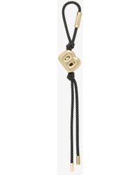 MICHAEL Michael Kors - Mk Initial-Tone And Speckled Cord Bag Charm - Lyst